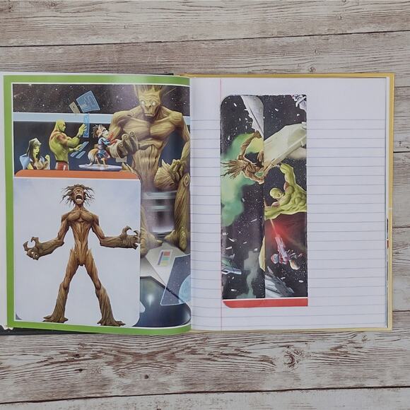 Altered Book Journal, Guardians of the Galaxy, Recycled Diary, Handmade Journal - Picture 5 of 11